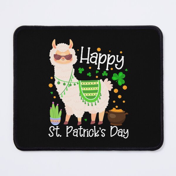 Item preview, Happy St Patricks Day Llama designed and sold by SkylerKason.