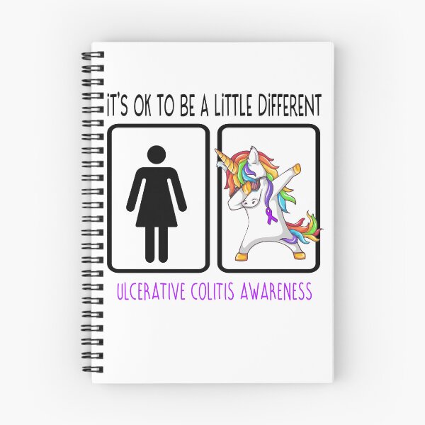 Item preview, Ulcerative Colitis Awareness - It's Ok To Be A Little Different designed and sold by ArangoaStore.