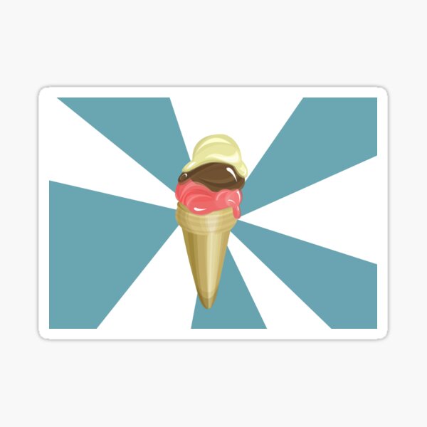 Ice cream Sticker