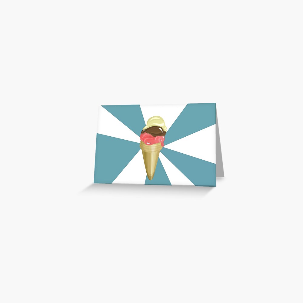 Ice cream Greeting Card