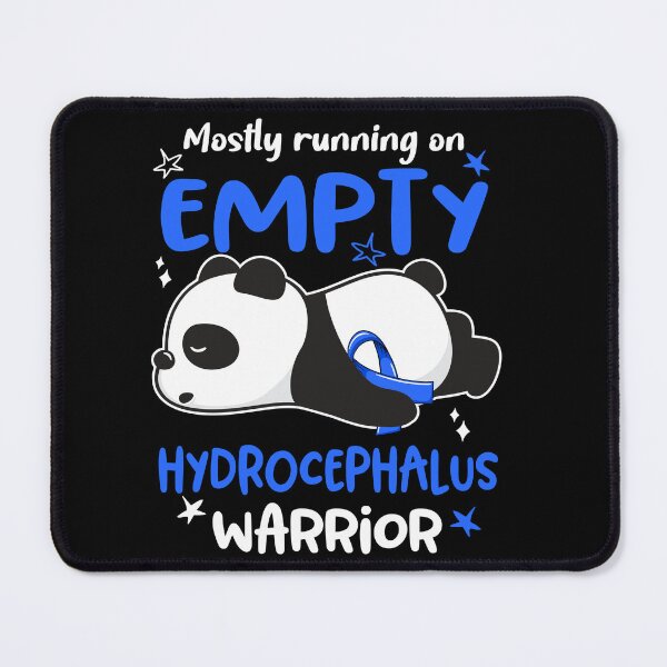 Item preview, Hydrocephalus Awareness - Mostly Running On Empty Hydrocephalus Warrior designed and sold by Hilten.