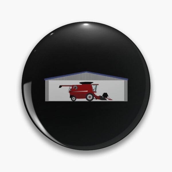 Item preview, Combine harvester in shed designed and sold by DaisyNaarah.