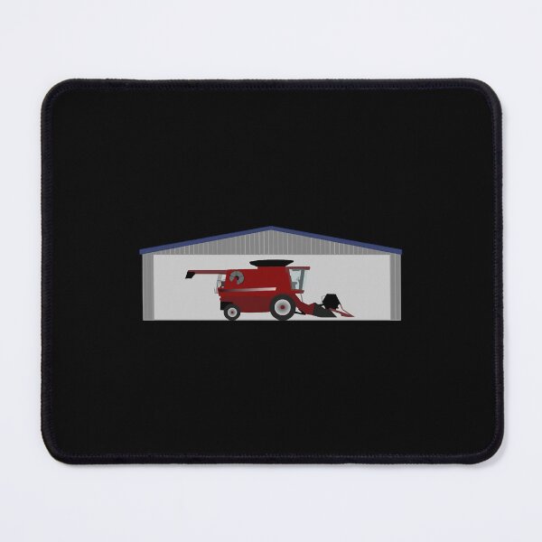 Item preview, Combine harvester in shed designed and sold by DaisyNaarah.