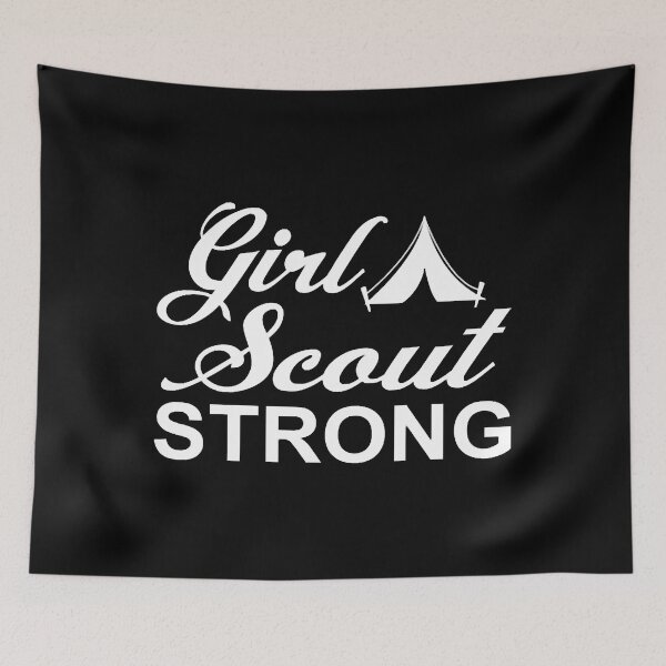Aperçu de l'œuvre Girl Scout Strong - Chemise d'éclaireuse de fierté créée et vendue par DaisyNaarah.