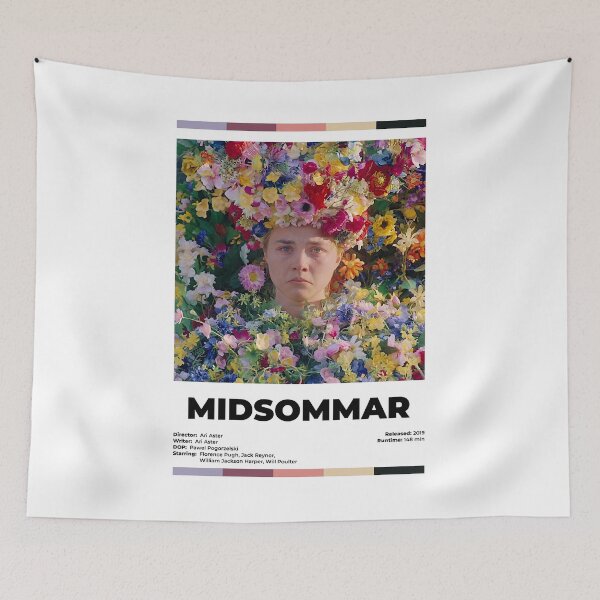 Aperçu de l'œuvre Affiche de film moderne alternative Midsommar créée et vendue par SandrasSerna.