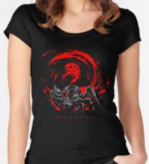 ... I'm... H... A... P... P... Y... Giygas Tee Women's Fitted Scoop T-Shirt
