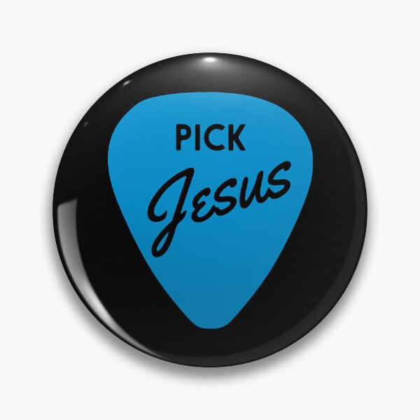 Item preview, Pick Jesus, guitar pick, Christian Clothing designed and sold by DaisyNaarah.