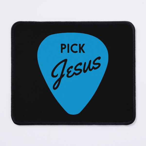 Item preview, Pick Jesus, guitar pick, Christian Clothing designed and sold by DaisyNaarah.