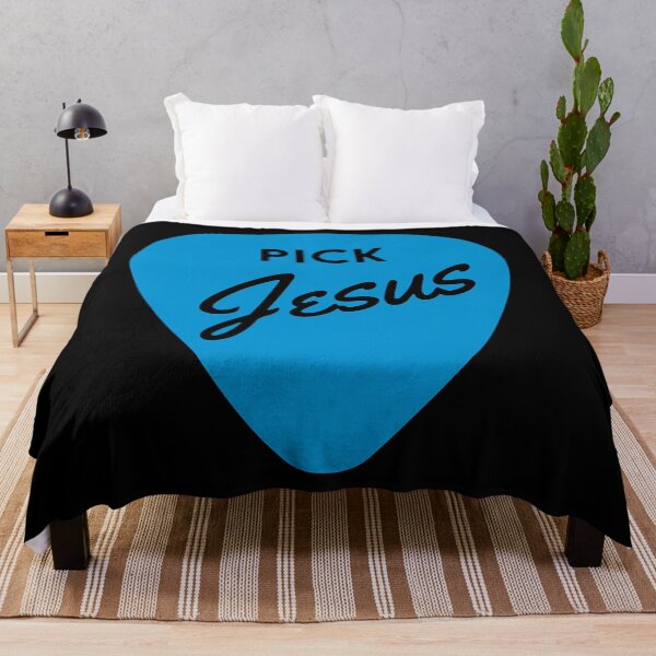 Item preview, Pick Jesus, guitar pick, Christian Clothing designed and sold by DaisyNaarah.