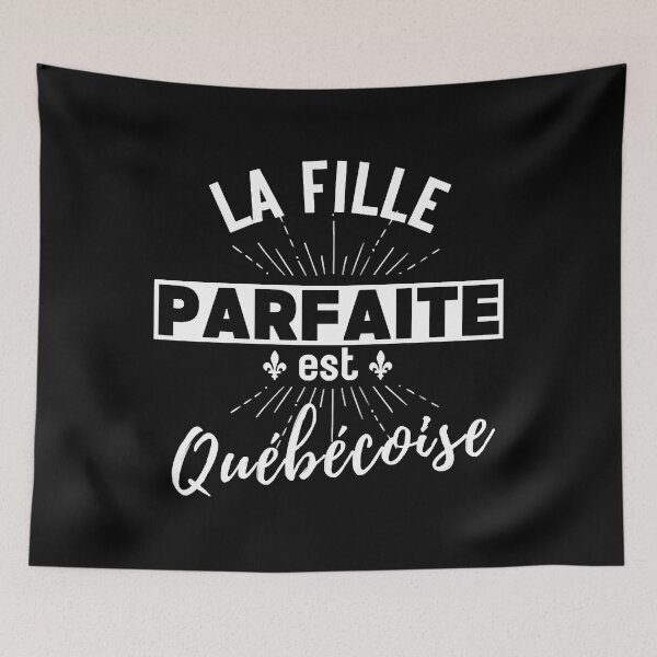 Item preview, Québec - La fille parfaite est québécoise - Cadeau designed and sold by DaisyNaarah.