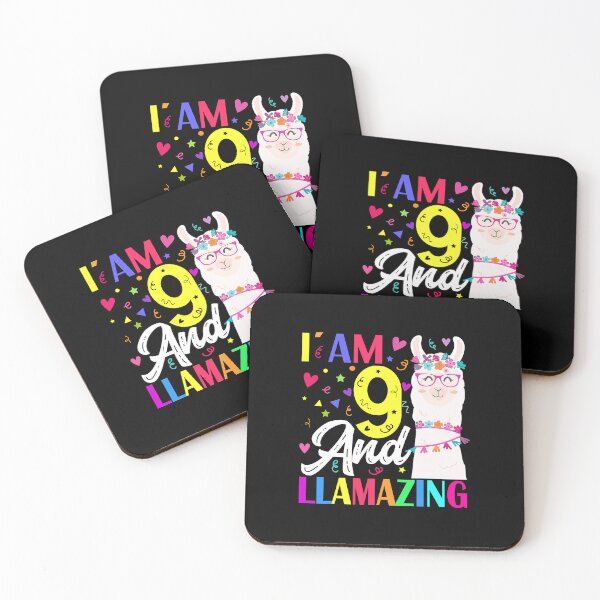 Item preview, I Am 9 Years Old And Llamazing Llama 9th Birthday designed and sold by SkylerKason.