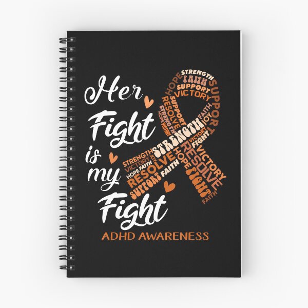Item preview, ADHD Warrior, Her Fight is my Fight ADHD Awareness designed and sold by Greggwillard.