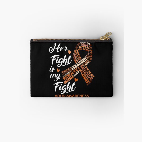 Item preview, ADHD Warrior, Her Fight is my Fight ADHD Awareness designed and sold by Greggwillard.