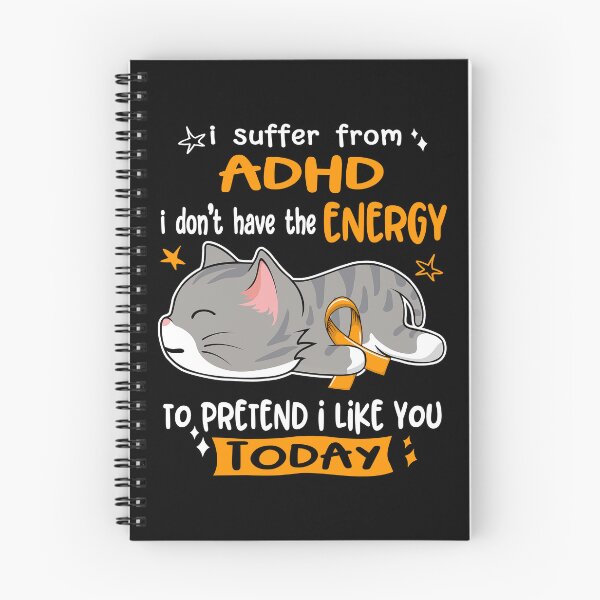 Item preview, ADHD Awareness, I Suffer From ADHD i don't have the ENERGY to Pretend i like you Today designed and sold by Tammyilaria.