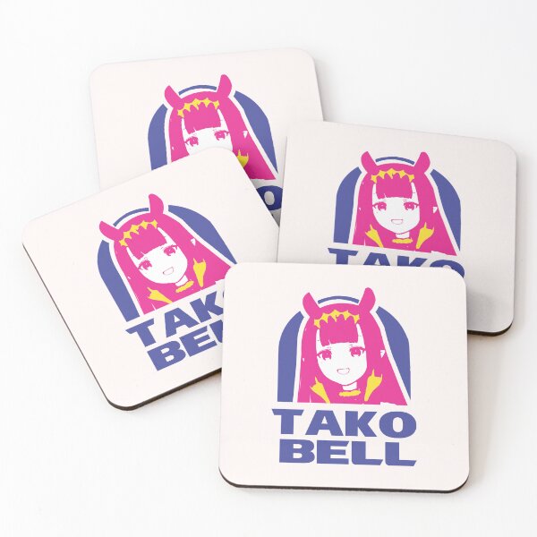 Artikelvorschau, Hololive DE Ina TAKO BELL Logo Parodie entworfen und verkauft von mandylimited.