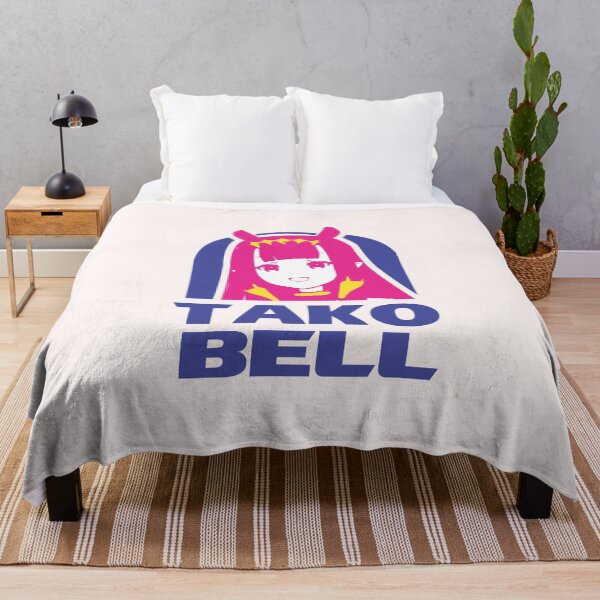 Item preview, Hololive EN Ina TAKO BELL Logo Parody  designed and sold by mandylimited.