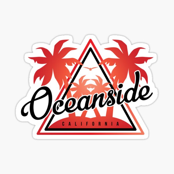 Item preview, Oceanside California designed and sold by Nauti & Nice Co.  Coastal Apparel Line.