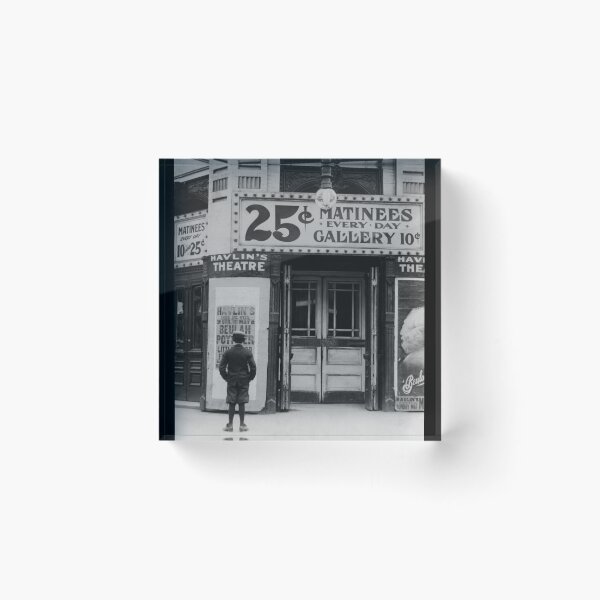 Item preview, Vintage Movie Theater Marquee - St. Louis - 1910 Poster designed and sold by nellumkzfoug.