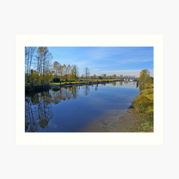 Pitt River Art Print
