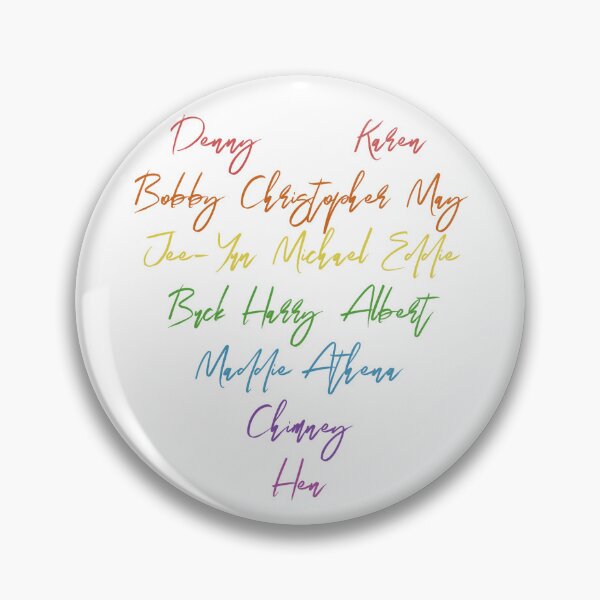Item preview, 9-1-1 character heart (rainbow-white) designed and sold by nerdspride.