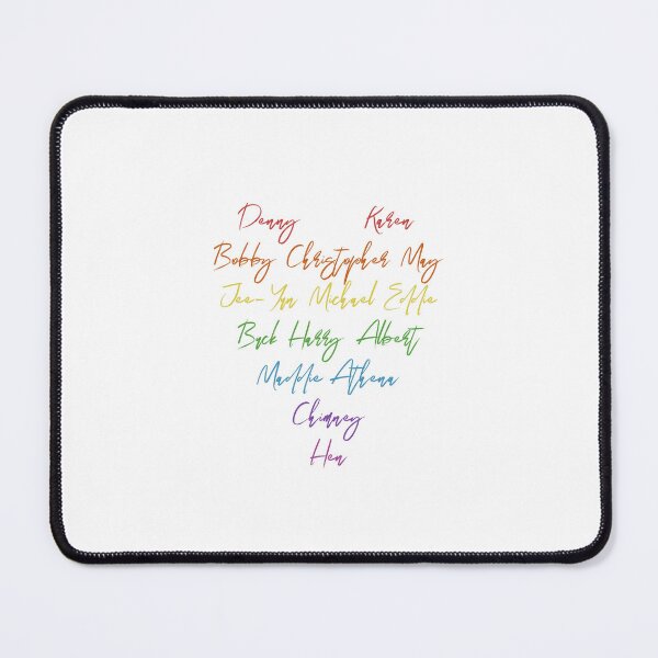 Item preview, 9-1-1 character heart (rainbow-white) designed and sold by nerdspride.