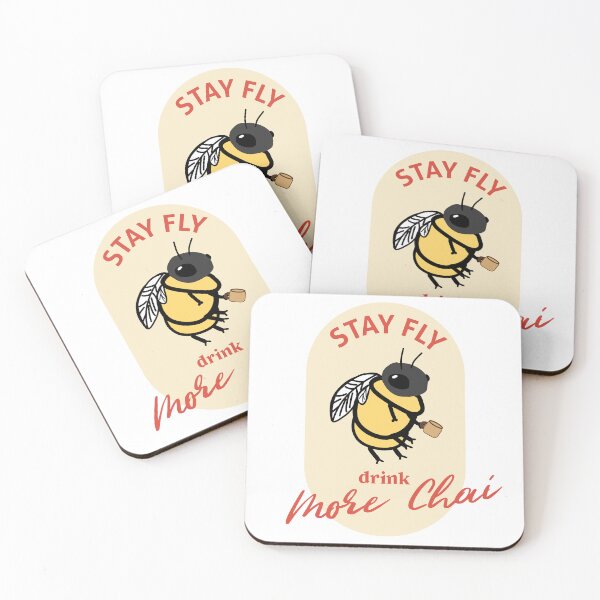 Item preview, Stay Fly Drink Chai designed and sold by islandchicart.