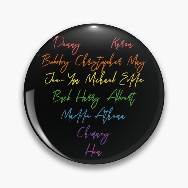 Item preview, 9-1-1 character heart (rainbow-black) designed and sold by nerdspride.