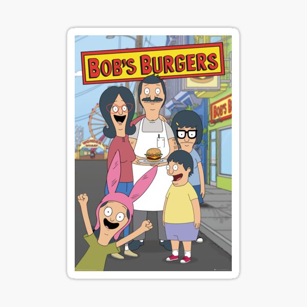 Bob's Burgers Stickers – Emcatlang