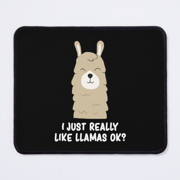 Item preview, I Just Really Like Llama Okay Funny Llama Alpaca Lover designed and sold by SkylerKason.