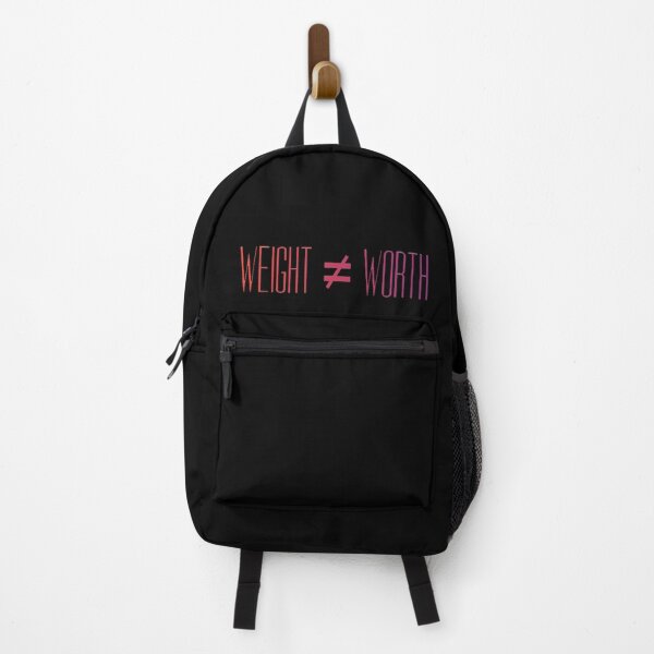 Item preview, Weight Does Not Equal Your Worth (Gradient On Black) designed and sold by Drawn By Hand Designs.