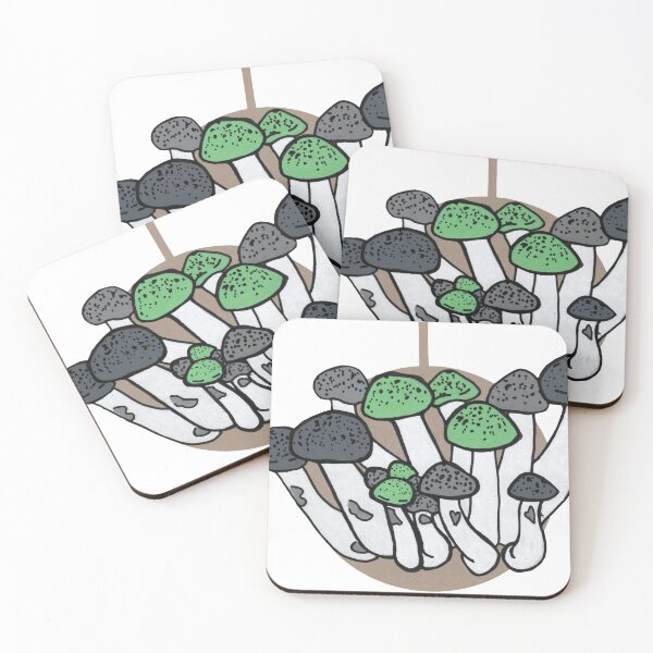 Item preview, Agender pride mushroom  designed and sold by ObsidianNiight.
