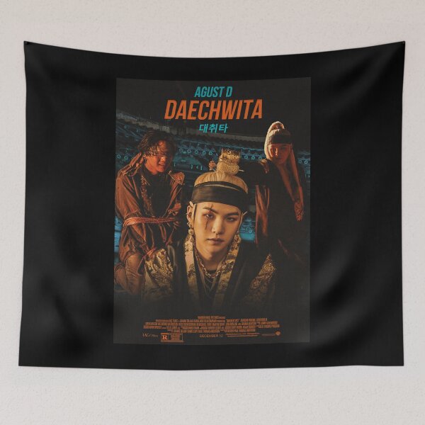 Item preview, Agust D Daechwita movie poster Classic T-Shirt designed and sold by KevinWooda.