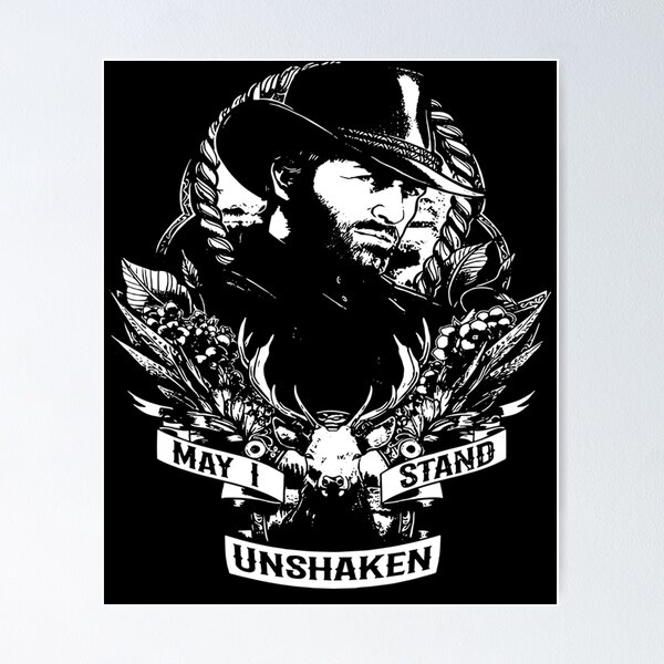 Item preview, Arthur May I Stand Unshaken Rdr2 Style Morgan Gaming Classic . designed and sold by rydinqdborn8.
