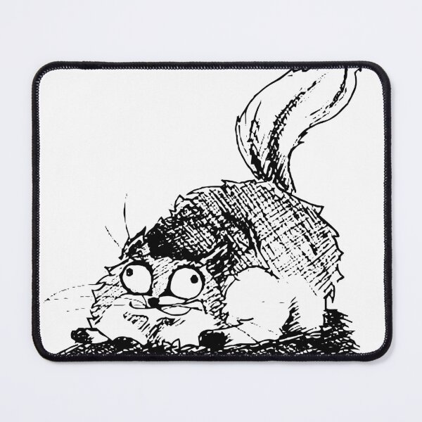 Item preview, crazy eyes squirrel designed and sold by XXgooddeedXX.