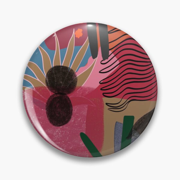 Item preview, Modern Abstract Art  funky chunks  art deco posters Classic . designed and sold by raffoftbesse.