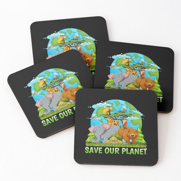 Item preview, Save Our Planet Bees Turtle Pro Environment Cute Earth Day designed and sold by mteehut.