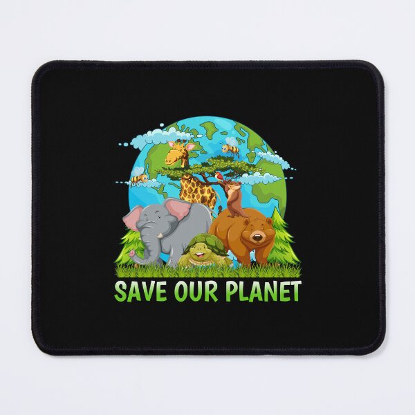 Item preview, Save Our Planet Bees Turtle Pro Environment Cute Earth Day designed and sold by mteehut.