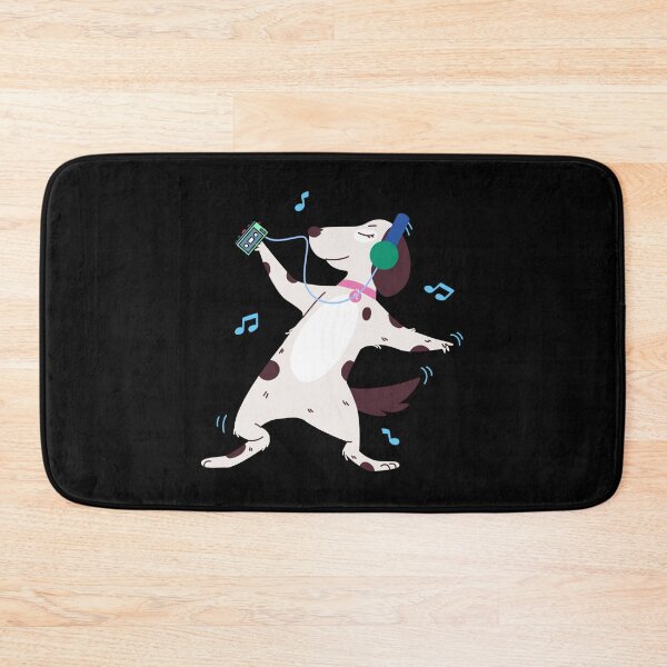Item preview, Dog Listening To Walkman Sticker designed and sold by desireeowe.