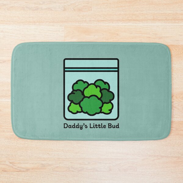 Item preview, Daddy’s Little Bud for CannaDads, Stoner Dads, Fathers Who Smoke 420/Weed/Cannabis/Pot/Marijuana Design designed and sold by SteamParliament.