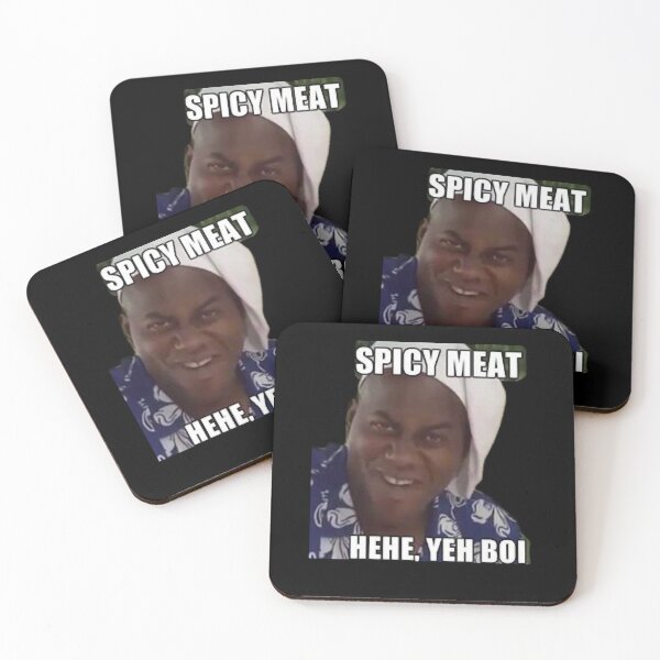 Item preview, Spicy Meat Hehe Boi designed and sold by AnhDoo.