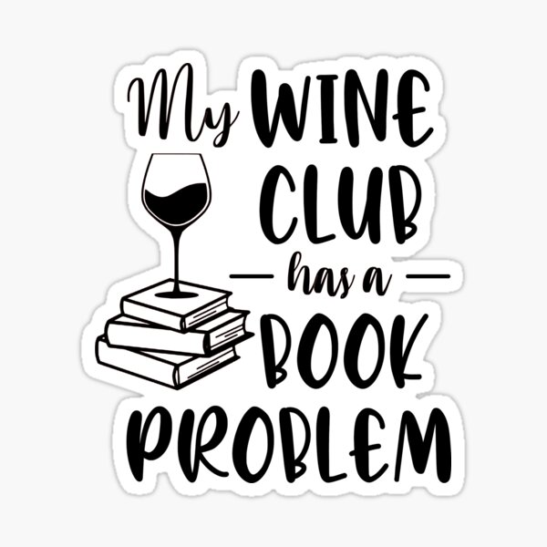 Artikel-Vorschau von Mein Weinclub hat ein Buchproblem, designt und verkauft von Loveofbookshop.
