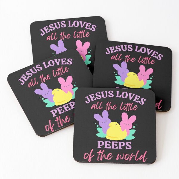 Item preview, Jesus Loves all the little Peeps of the world designed and sold by Sam Artist.