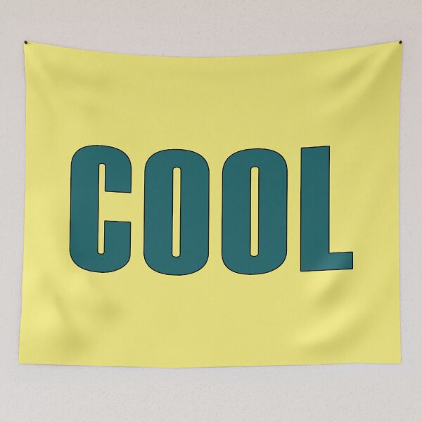 Item preview, simple cool text only  designed and sold by hutofdesigns.