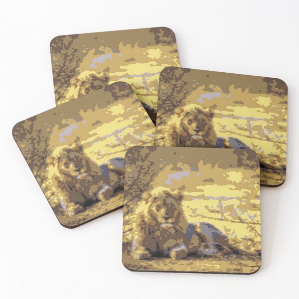 Item preview, Lion Pixel Art designed and sold by ArtParadox.