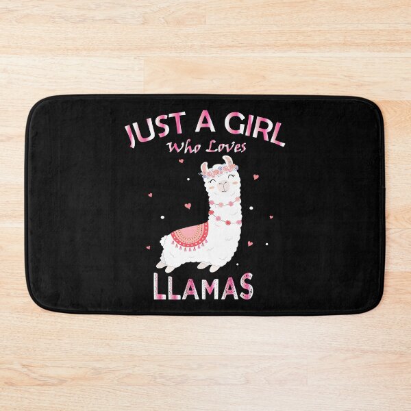 Item preview, Just A Girl Who Loves Llamas Gift For Llama Lover designed and sold by SkylerKason.