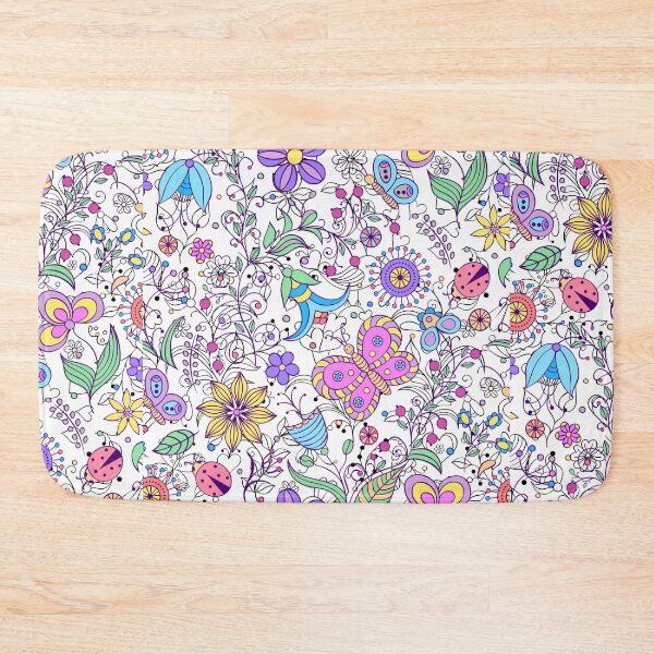 Item preview, Cute Doodle Pastel Colored Floral Patterns For Flower Lovers designed and sold by haRexia.