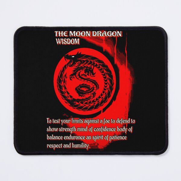 Item preview, THE MOON DRAGON WISDOM - UNIQUE GRAPHIC QUOTE DESIGN  designed and sold by RJ-LORD.