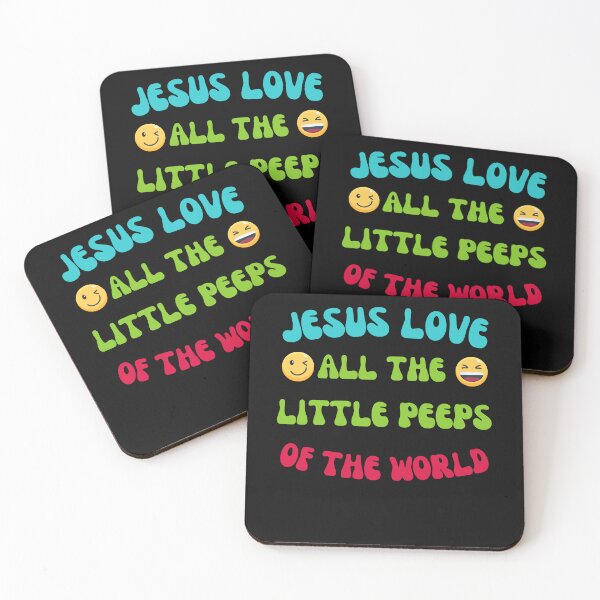 Item preview, Jesus Loves all the little Peeps of the world designed and sold by Sam Artist.