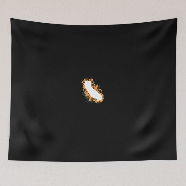 Item preview, California State Silhouette - Poppies designed and sold by marzefpmon.