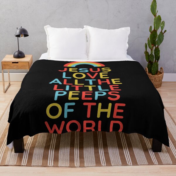 Item preview, Jesus Loves all the little Peeps of the world designed and sold by Sam Artist.